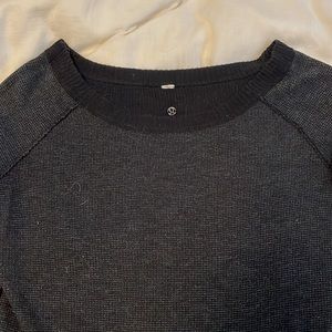 Lululemon dark grey sweater with thumb holes